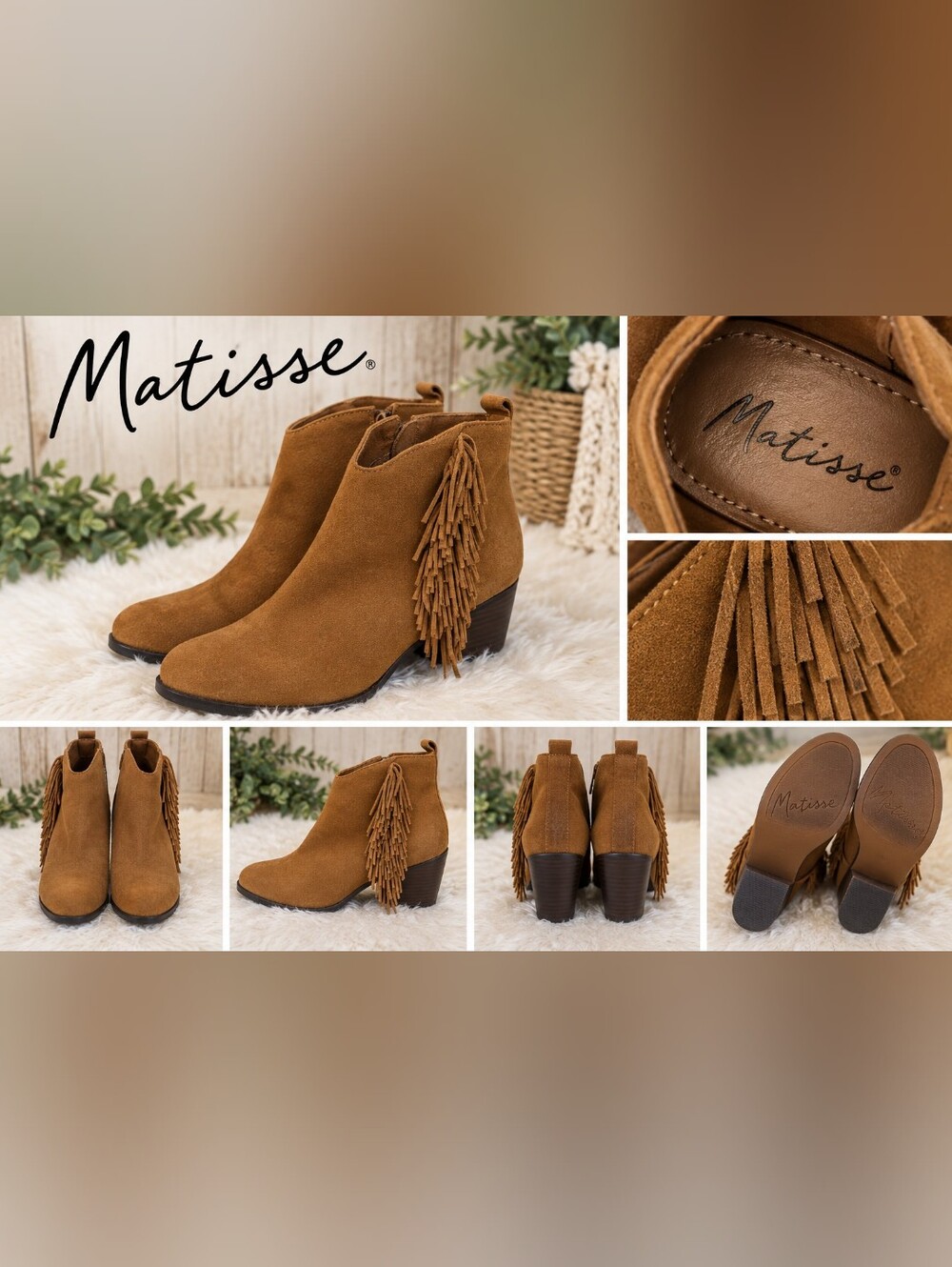 Matisse Womens Cloey Ankle Boots Booties